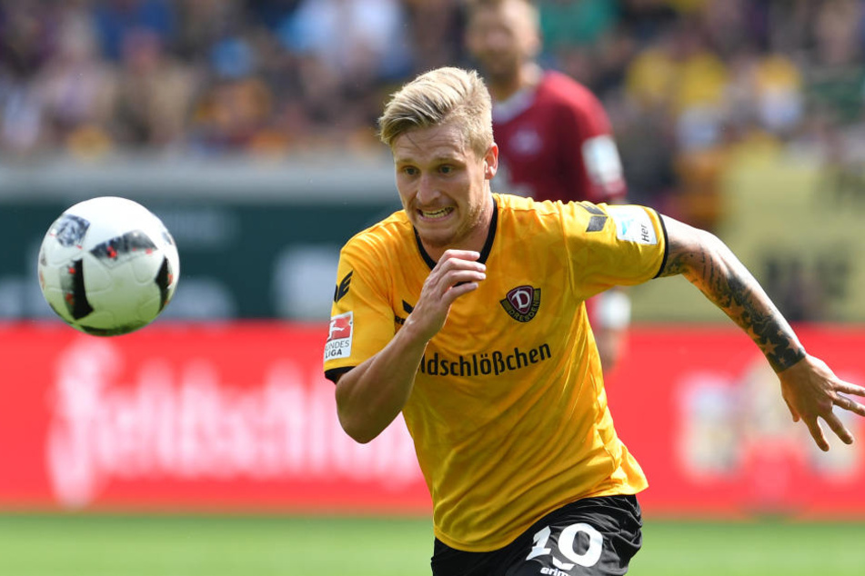 Marvin Stefaniak wird nur noch bis zum Saisonende für Dynamo spielen.