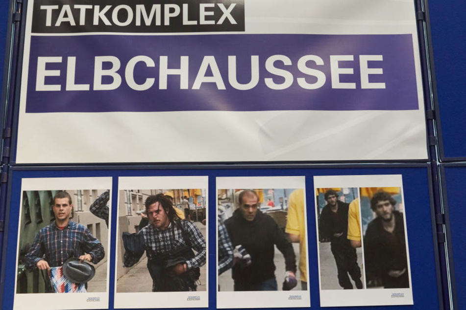 Fahndungsbilder aus dem "Tatkomplex Elbchaussee". Mehr Fotos gibt es unter polizei.hamburg.de