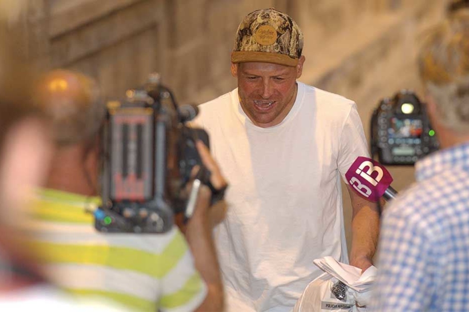 Nach einer Nacht konnte Jan Ullrich das spanische Gefängnis wieder verlassen.