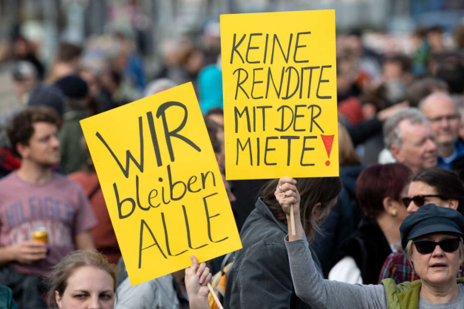 Proteste in Bayern: Die steigenden Mieten treiben die Bürger zu Protesten auf die Straße. (Archiv)