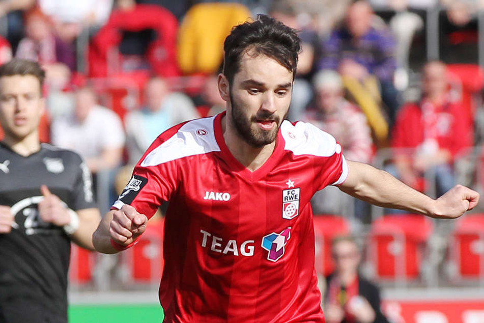 Okan Aydin kommt von Drittligist Rot-Weiß Erfurt.