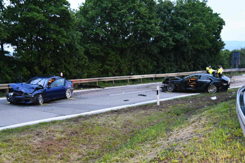 Nun wird ermittelt, ob sich die Fahrer ein illegales Rennen lieferten.
