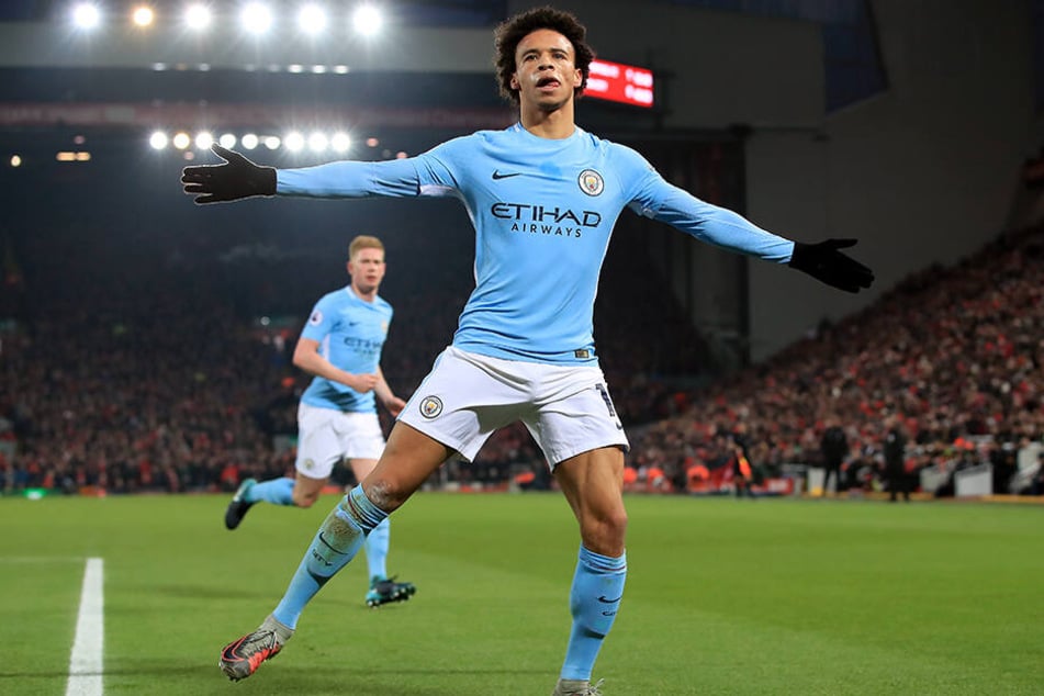 Hat derzeit allen Grund zum Jubeln: Manchester-City-Star Leroy Sané.