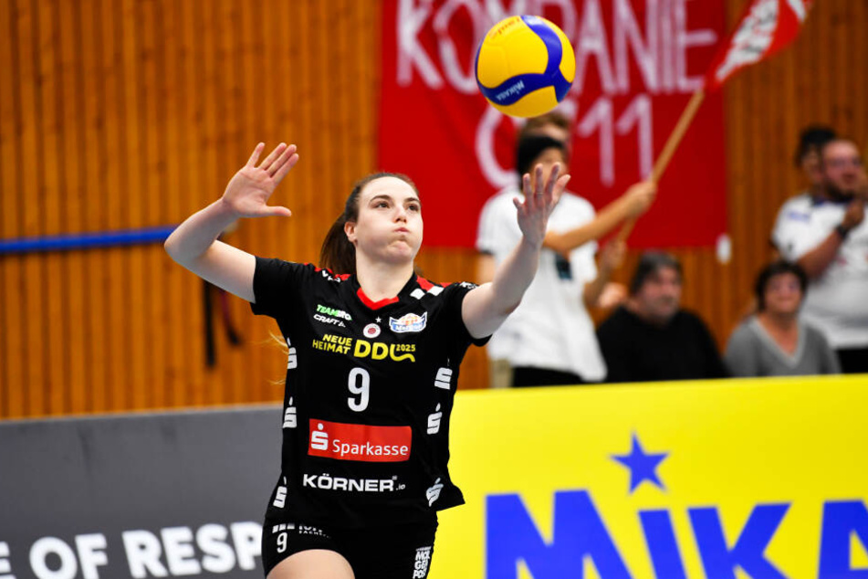 Lucija Mlinar war mit 12 Punkten die DSC-Topscorerin in Stuttgart.