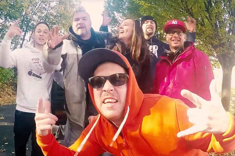 Die "Döbeln City Allstars" veröffentlichten im Dezember eine Ode an ihre Heimatstadt.