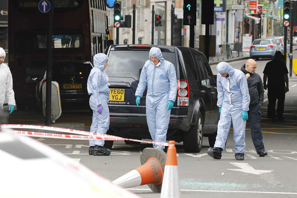 Spurensuche nach dem Londoner Terrorangriff um den Borough Market.