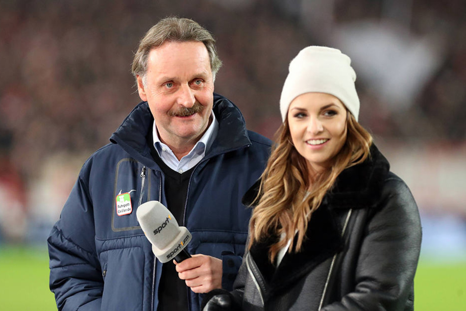 Peter Neururer ist als TV-Experte bei Sport1 neben Laura Wontorra für die 2. Bundesliga aktiv.