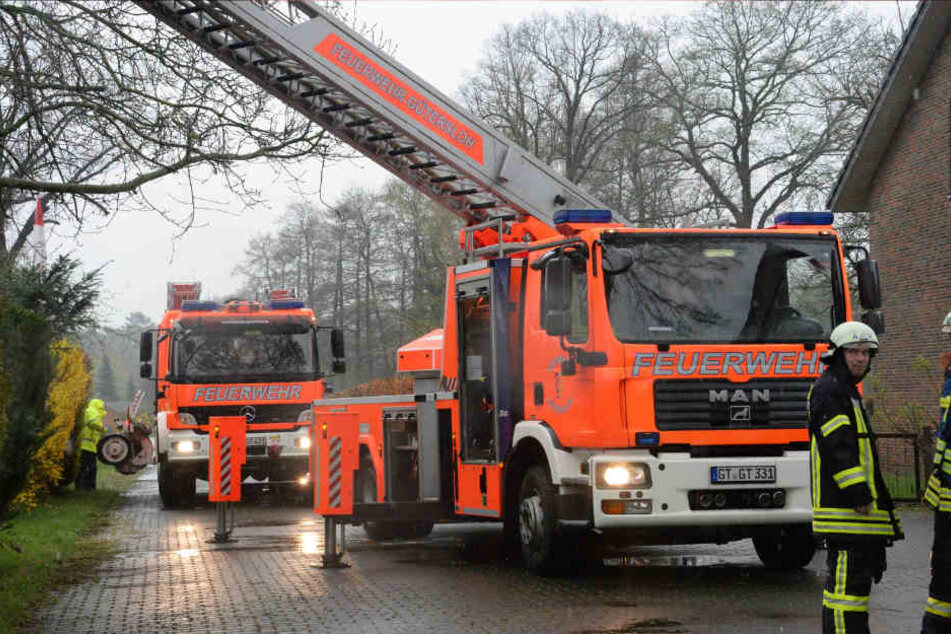 Die Feuerwehr bekam den Brand schnell unter Kontrolle.