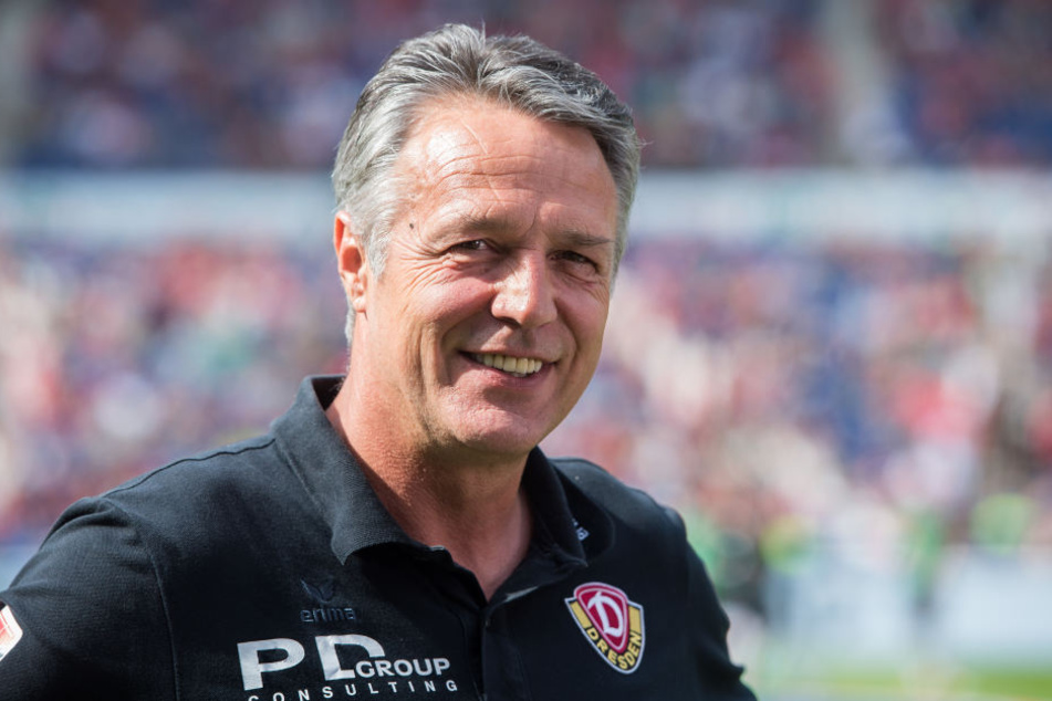 Dynamo-Trainer Uwe Neuhaus.