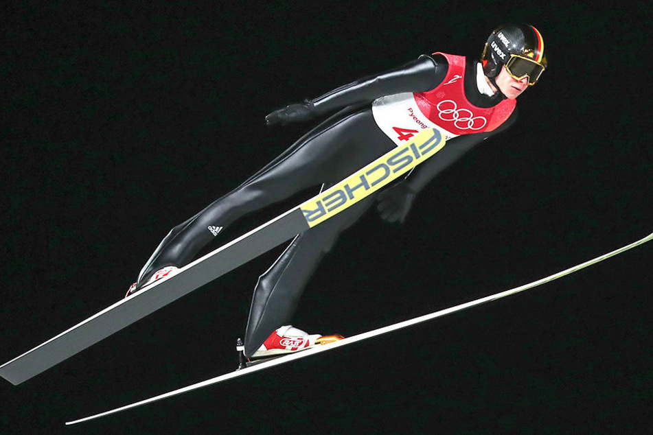 Andreas Wellinger errang die 2. Medaille bei Olympia.