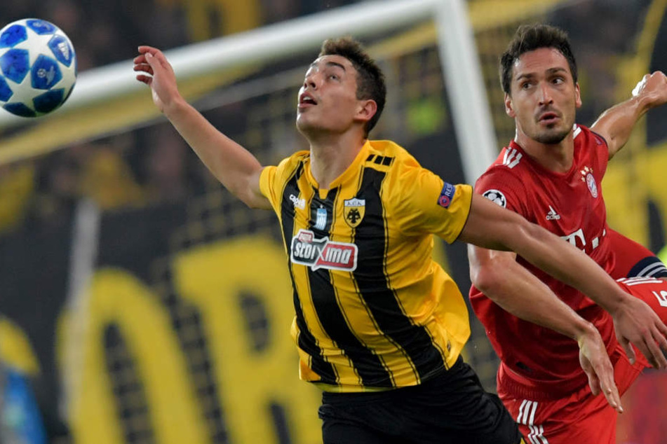 Der FC Bayern München konnte sein Gastspiel bei AEK Athen für sich entscheiden.
