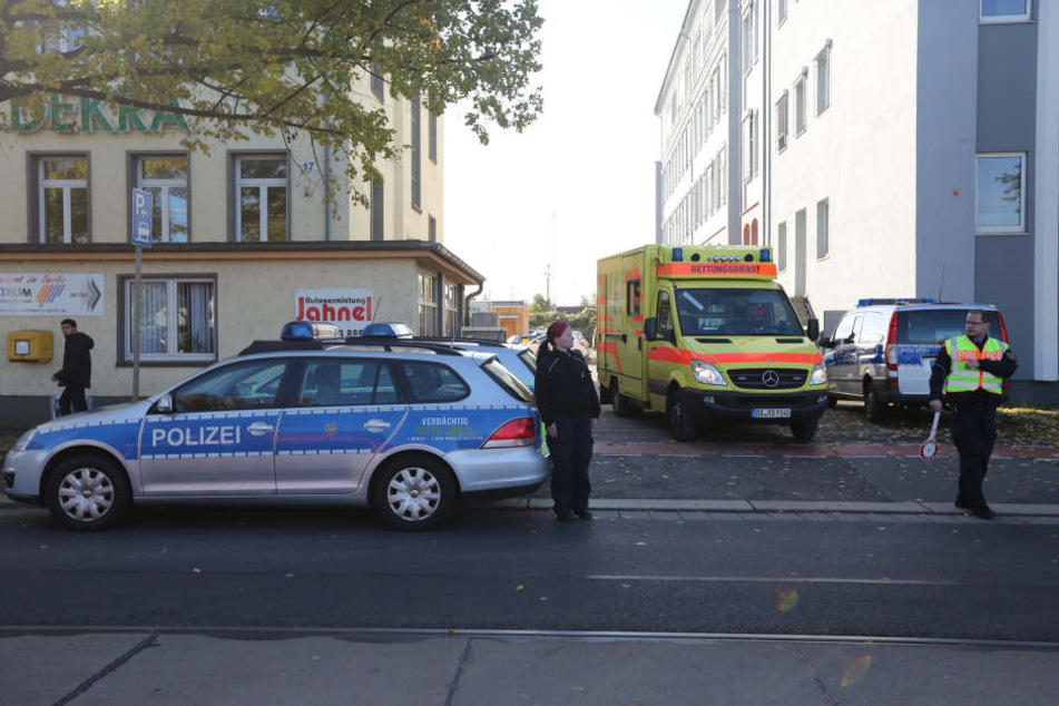 Die Polizei ist Stammgast im Asylheim an der Hamburger Straße.