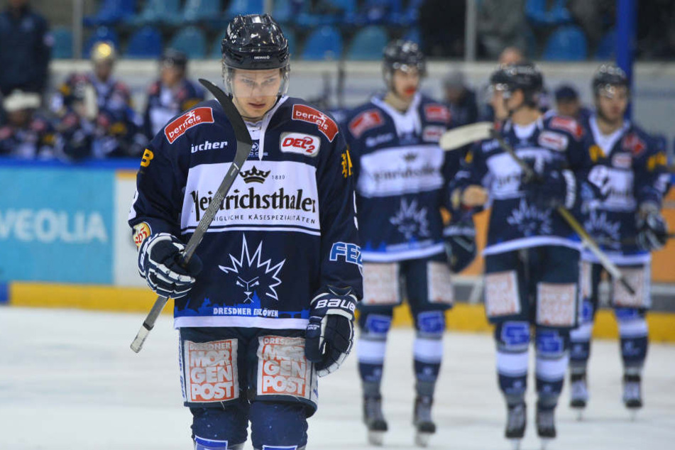 Arturs Kruminsch und seine Mitspieler waren nach der vierten Niederlage gegen Bietigheim bedient.