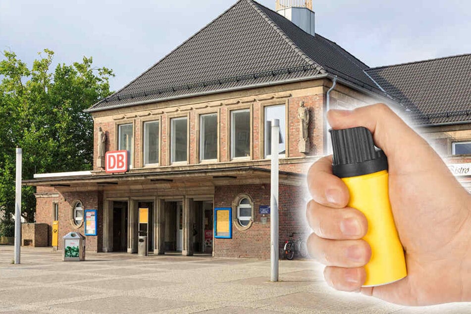 Die Ermittlungen wegen des Reizgas-Austritts am Bahnhof in Rheine dauern an. (Symbolbild)