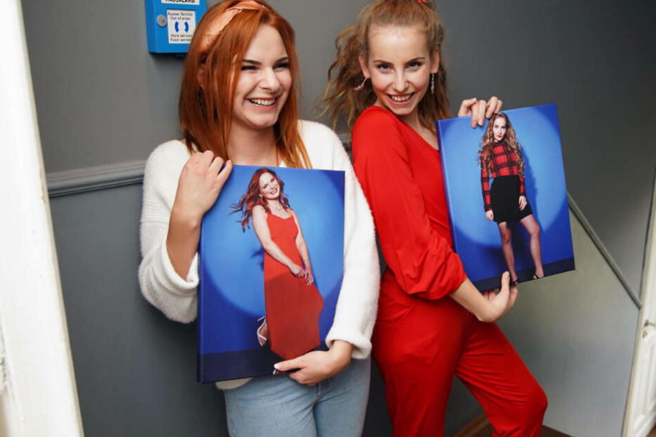 Angelina (li.) und Clarissa freuen sich über ihr gemeinsames Zimmer.