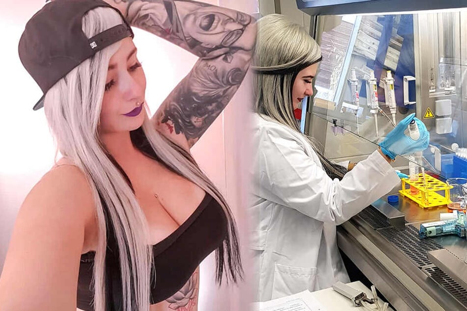 Tattoos sind das Markenzeichen der 27-Jährigen.