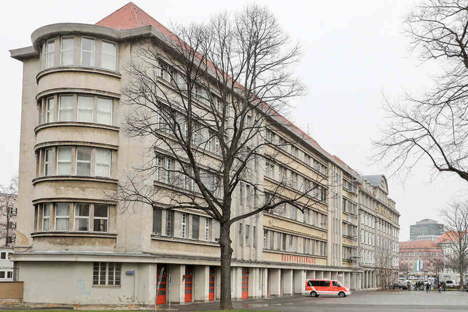 Leipzigs historische Hauptfeuerwache wird für rund 19 Millionen Euro komplett saniert.
