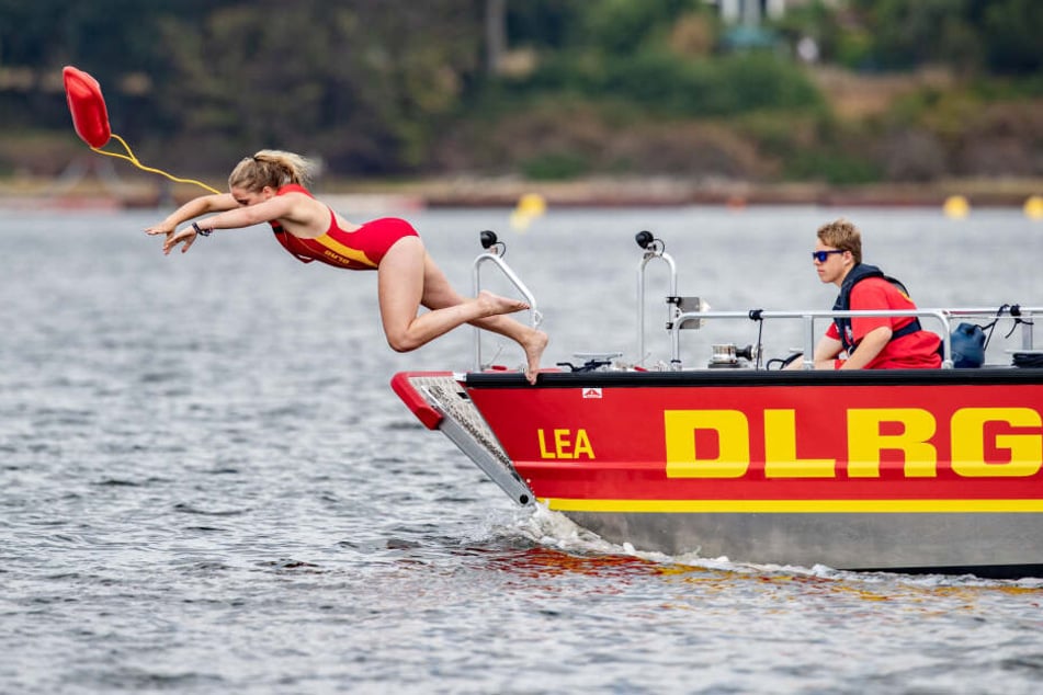 Das einzige Rettungsboot am Kulkwitzer See ist durch den Diebstahl nicht mehr einsatzfähig. (Symbolbild)