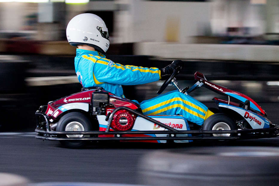 Mit einem Go-Kart machte der 43-Jährige den Beamten das Leben schwer. (Symbolbild)