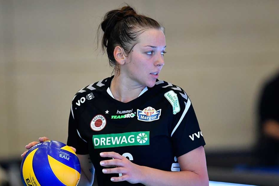 Blick zurück? Nein! DSC-Kapitän Katharina Schwabe will nach dem Pokal-Aus mit ihrem Team jetzt nach vorn schauen.