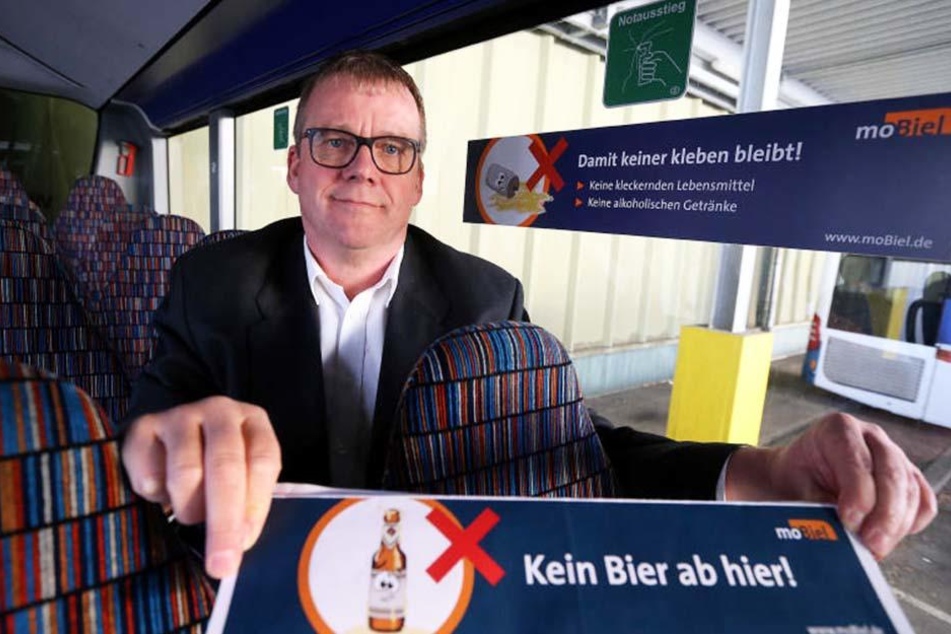 Thomas Preuth bestätigt, dass die meisten Fahrgäste das Alkoholverbot begrüßen.