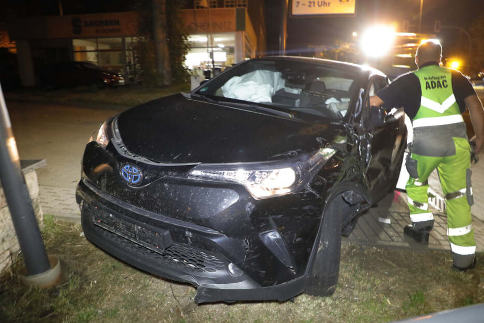 Der Toyota-Fahrer wurde bei dem Unfall verletzt.