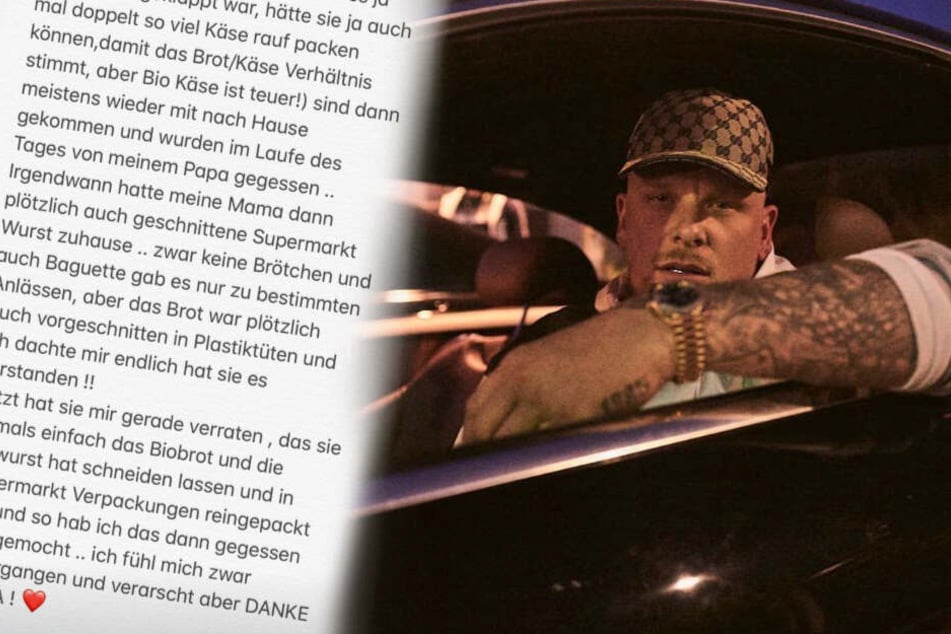 Bei Instagram erzählt der 33-Jährige seinen Fans, was er von seiner Mutter erfahren hat.