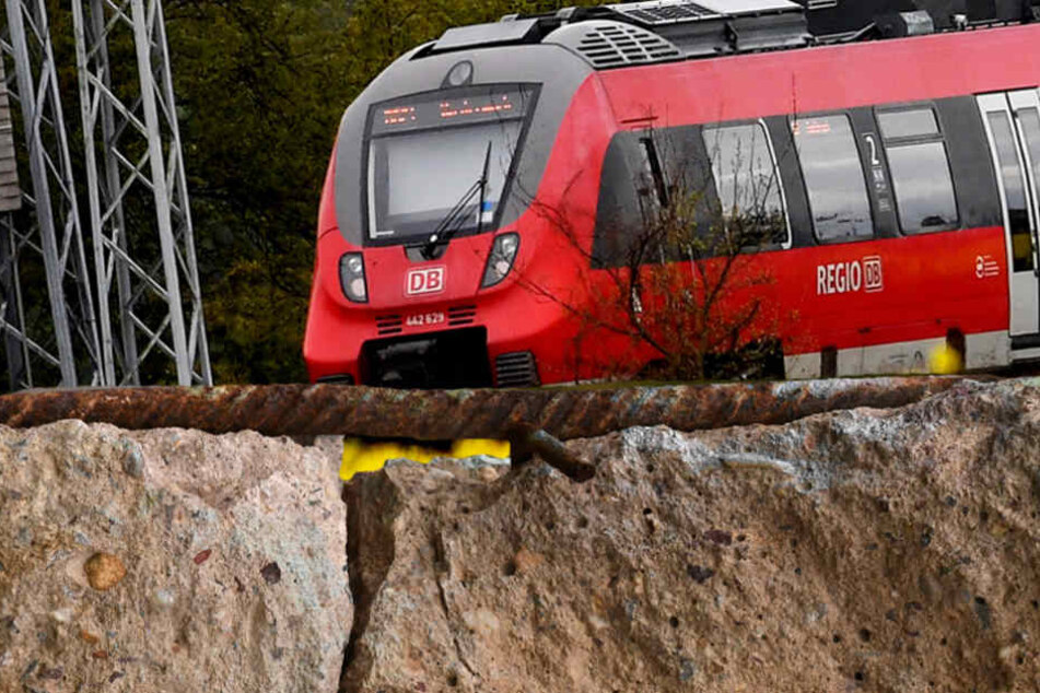 Die Kollision mit dem Beton hätte katastrophale Auswirkungen haben können. (Bildmontage)