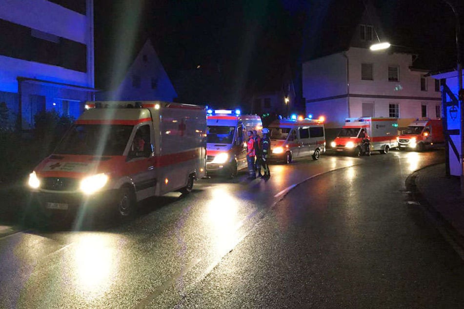 Zahlreiche Einsatzkräfte waren vor Ort.