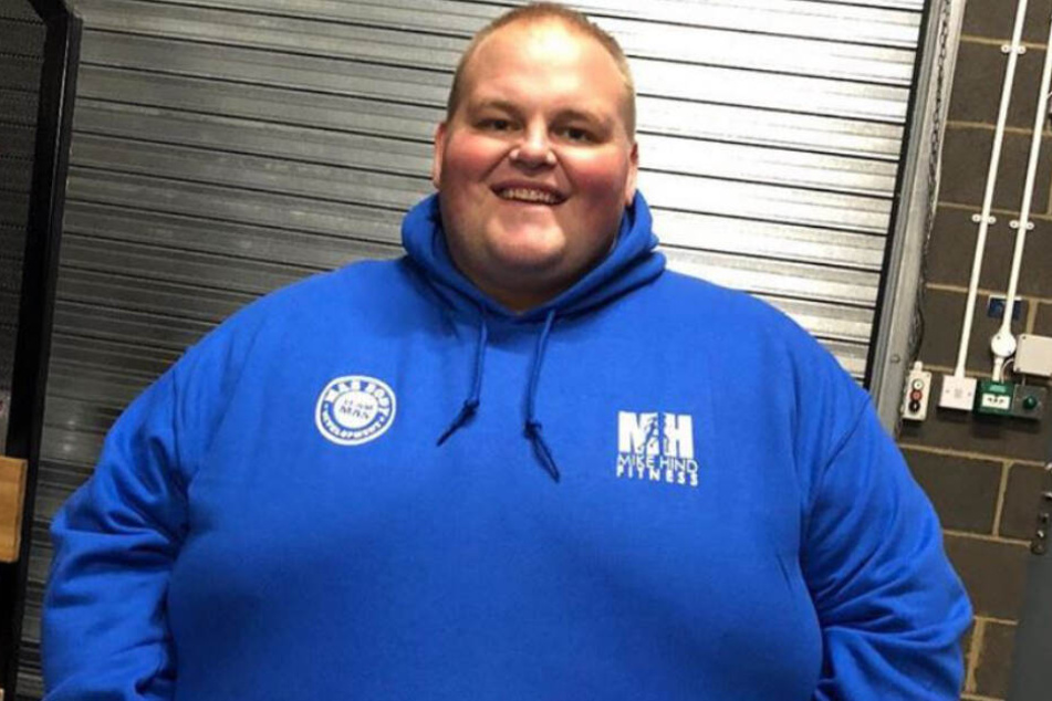 Darren "Dibsy" McClintock (28) zu Zeiten seiner 254 Kilo.