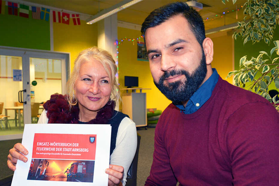 Fazel Nasry entwickelte die App als Studienarbeit. Dafür hat er mit dem Fachsprachenzentrum unter der Leitung von Dr. Susanne Hecht zusammengearbeitet.