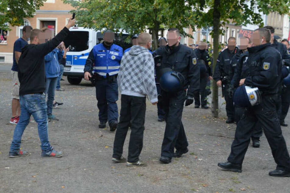 Vor allem Personen aus dem rechten Lager sorgten für vereinzelte Zwischenfälle während der Demo.