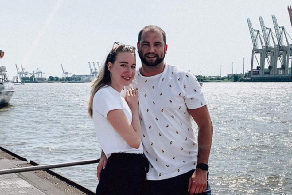 Melissa und Philipp sind in Hamburg zusammengezogen.