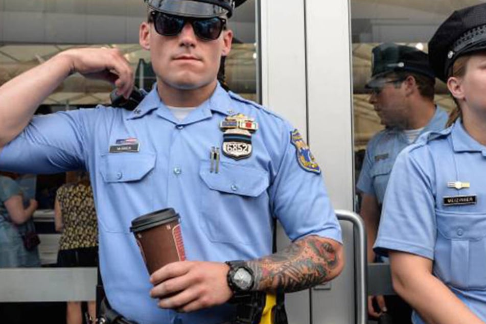 Cops aus Philadelphia (USA) trafen den damals 20-jährigen Philippe 14 Mal. (Symboldbild)