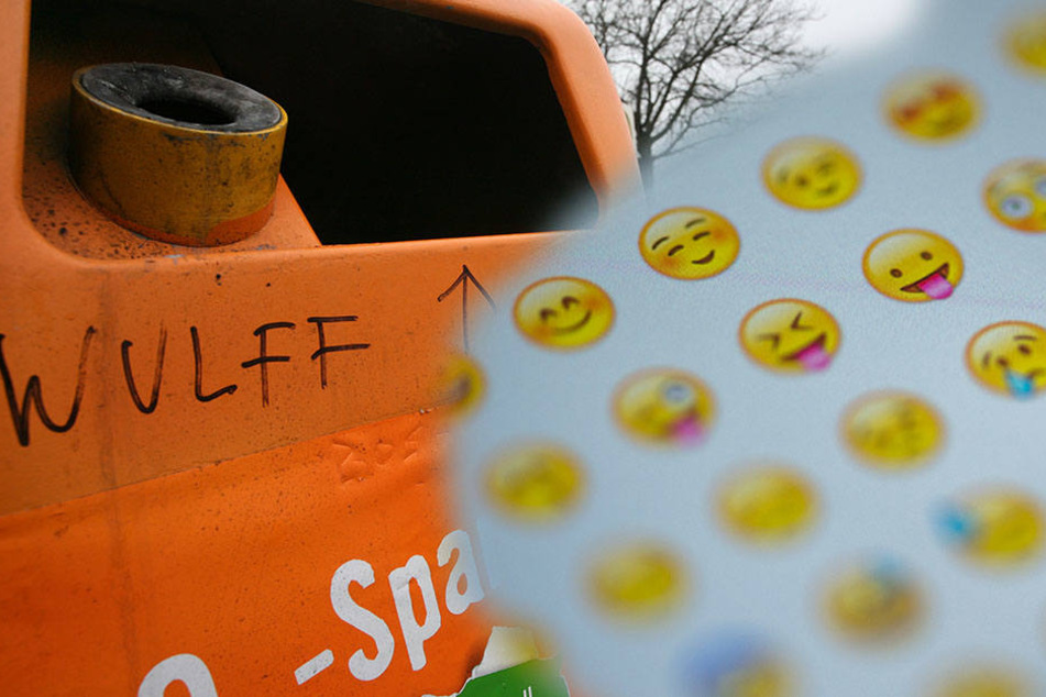 Emojis sollen zur Sauberkeit anregen.