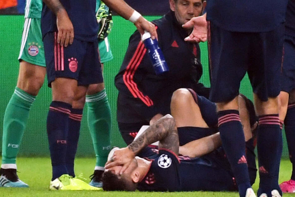 Lucas Hernández verletzte sich beim CL-Spiel gegen Olympiakos Piräus.