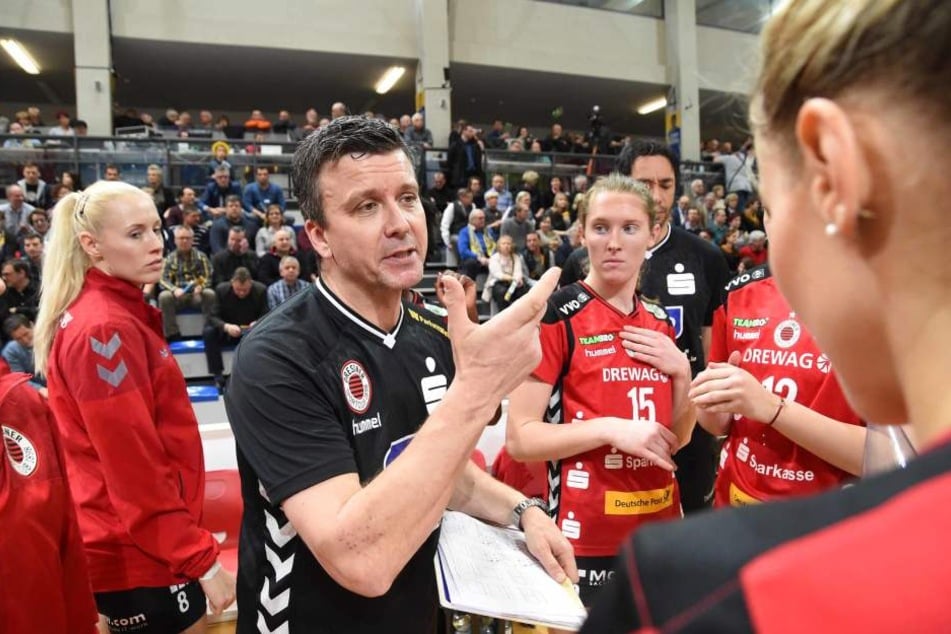DSC-Trainer Alex Waibl war mit dem Ergebnis natürlich nicht zufrieden.