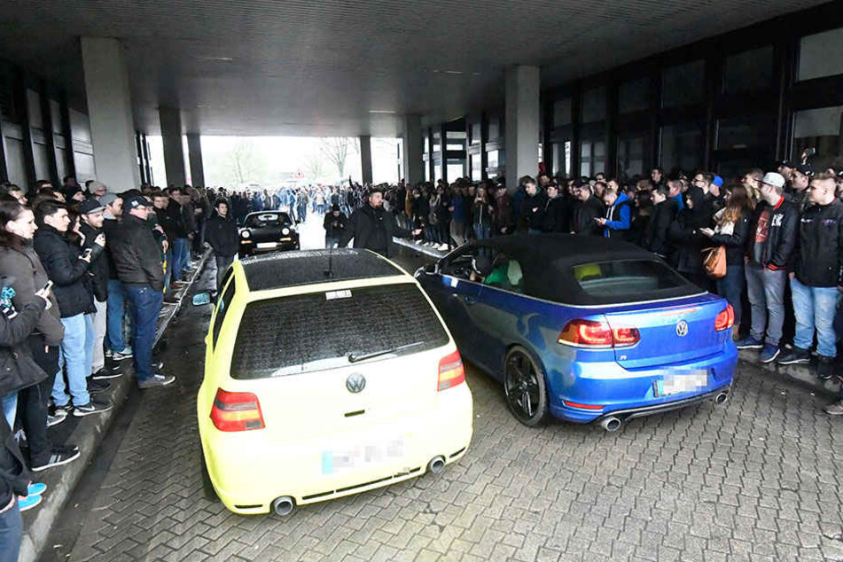 Auch ein paar Burn Outs legten im letzten Jahr ein paar Fahrer hin.