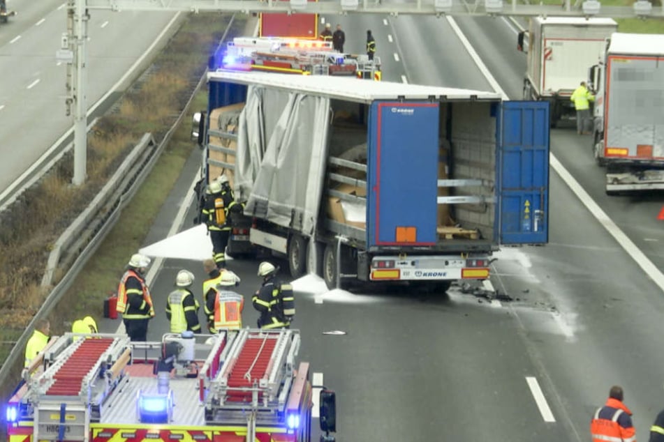Der Lastwagen-Unfall am Nachmittag war nur der Anfang.