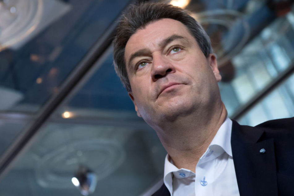 Markus Söder und seiner CSU droht bei der Landtagswahl ein Debakel. (Archivbild)