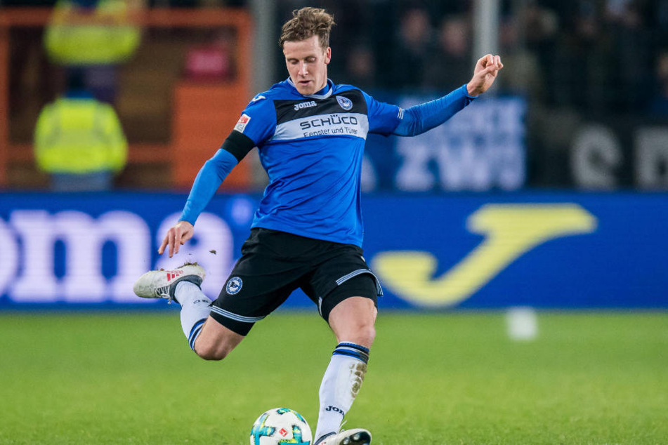 Brian Behrendt gehört zu den besten Arminen auf dem Platz.