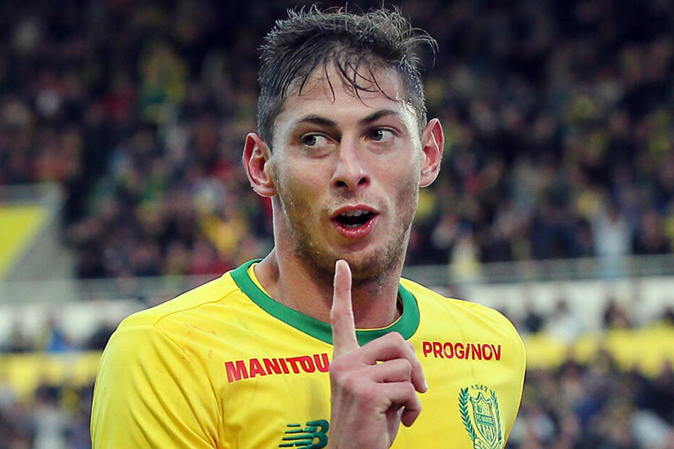 Emiliano Sala im Trikot des FC Nantes, im November 2018.