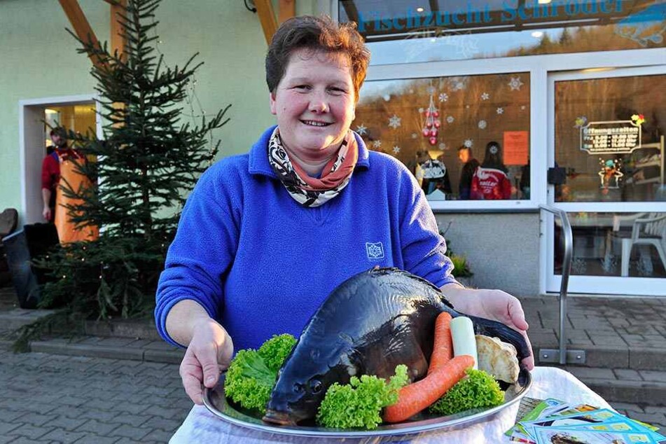 Corina Rockstroh führt "Schröders Fischzucht" seit 2013.