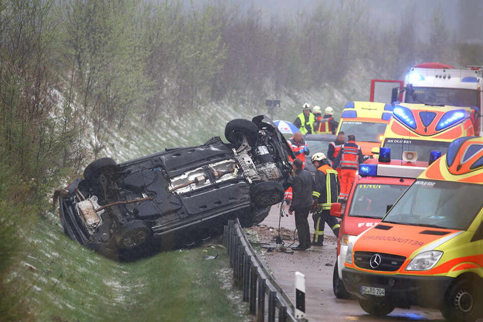 Die Rettungskräfte waren mit einem Großaufgebot im Einsatz.