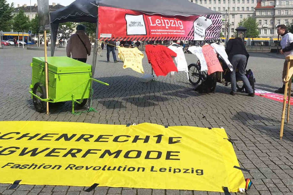 "Menschenrechte statt Wegwerfmode" - Die Fashion Revolution Week lockt mit über 10 Veranstaltungen zum Thema faire Mode.