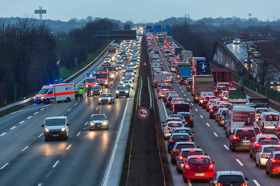 Wegen Bauarbeiten kann es auf der A114 beim Autobahndreieck Pankow zu Staus kommen. (Symbolbild)
