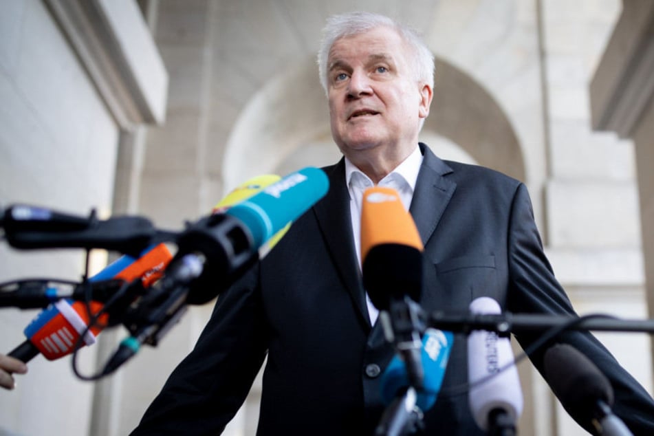 Horst Seehofer beim Koalitionsausschuss in Berlin.