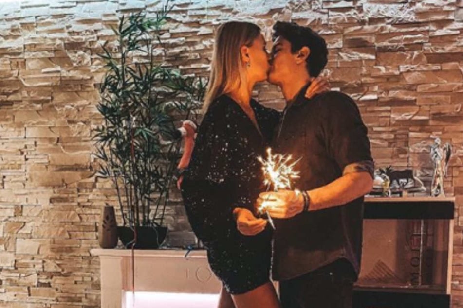 Dieses Foto postete Jolina an Silvester.