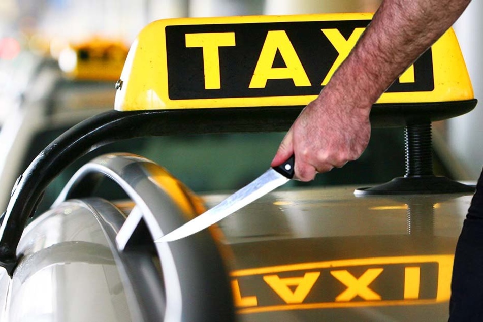 Was für ein dreister Dieb! Erst klaut er ein Taxi, fährt das zu Schrott und bedroht anschließend eine alte Frau.
