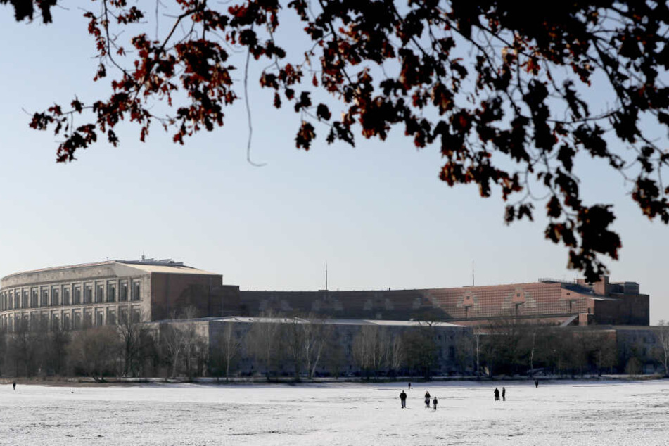 Die Kongresshalle auf dem ehemaligen Reichsparteitagsgelände in Nürnberg.